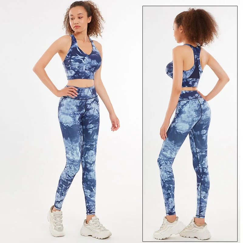 Cloud Hide – ensemble de Yoga Camouflage, vêtements de sport pour femmes, pantalons d'entraînement, Leggings, haut, soutien-gorge, chemise, costume de Fitness, S-XXL