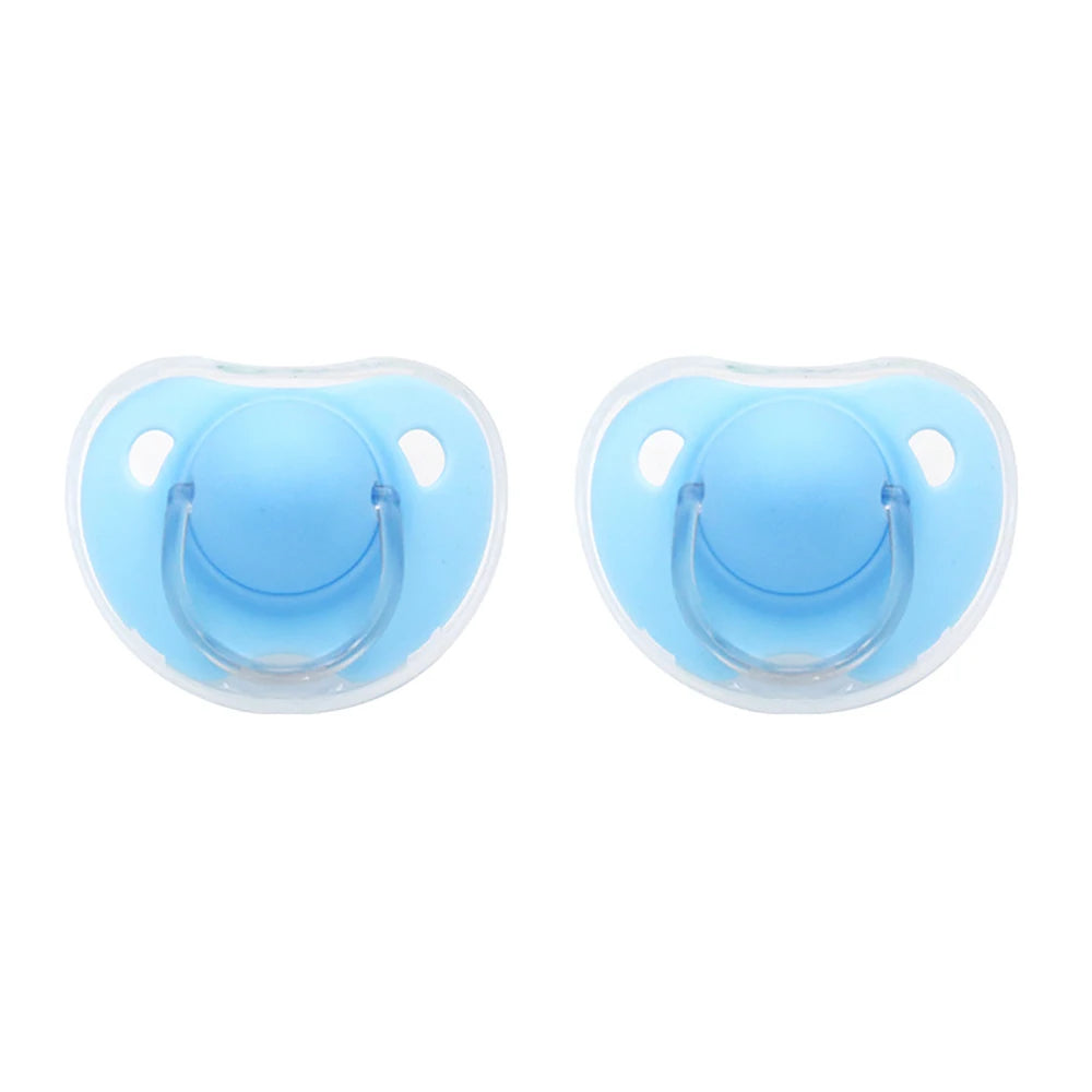 Sucette pour bébé avec couvercle, 2 pièces/paquet, pour usage quotidien et nocturne