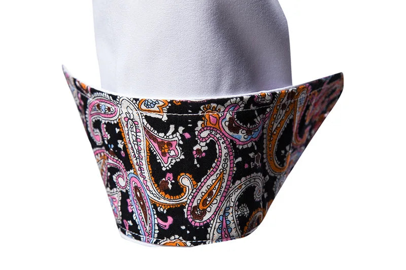 Chemise homme avec col chemises blanches homme manches longues chemises homme polos pour hommes marques célèbres Camisa Social Masculina