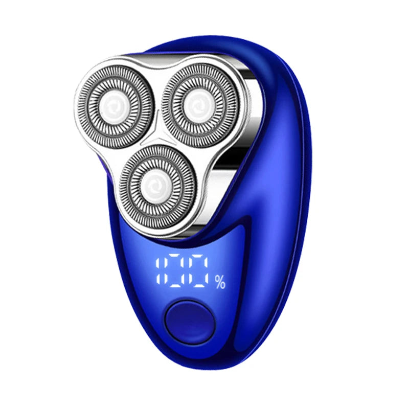 Mini rasoir électrique rechargeable avec affichage numérique - rasoir portable et facile à utiliser