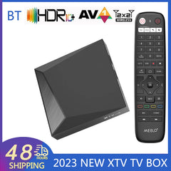 XTV Air nouvelle boîte TV la plus intelligente Amlogic S905W2 Quad Core 1.8 GHz 4K HDR + BT HD LAN 100M AV1 boîte de télévision intelligente XTVAIR