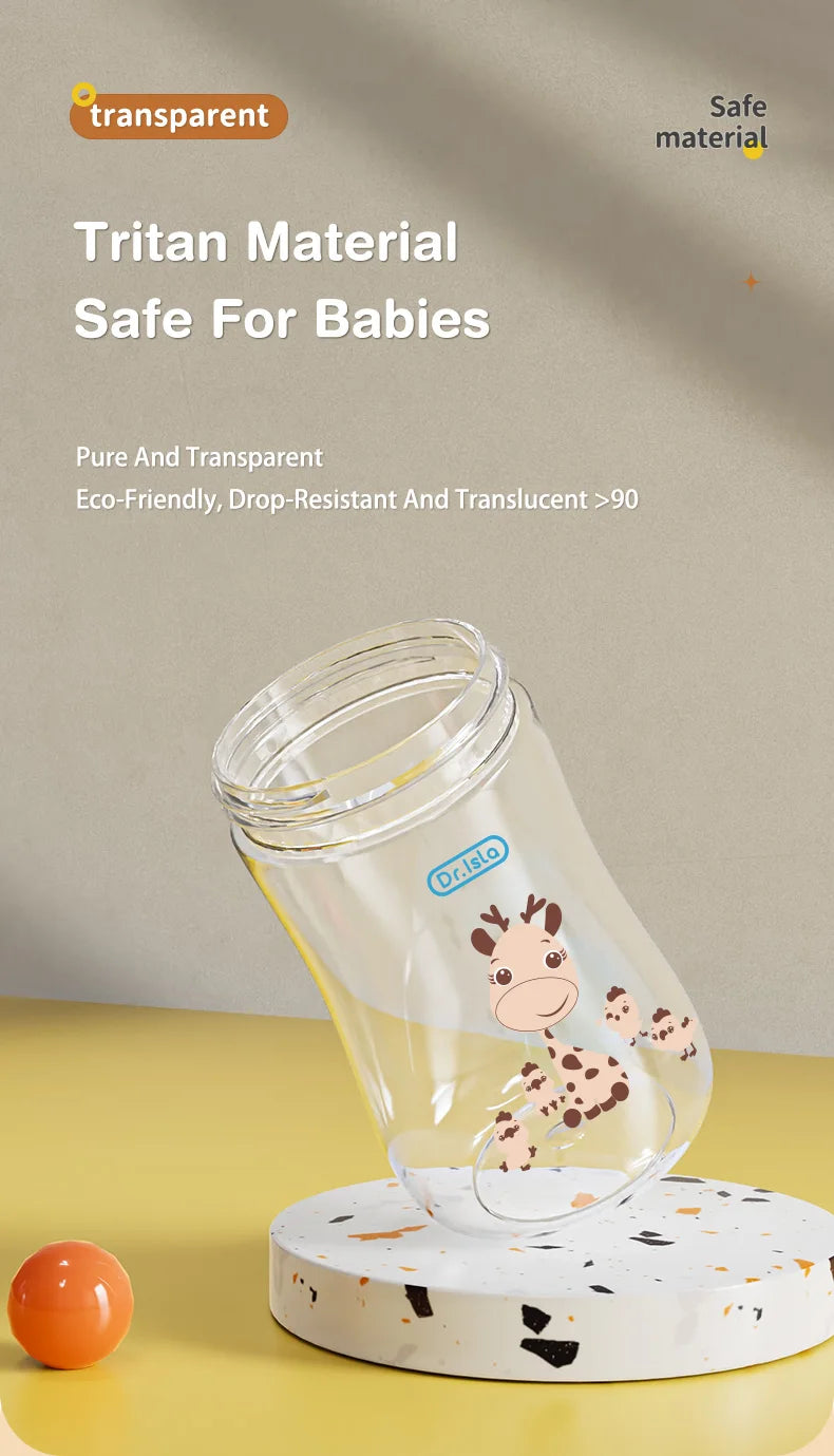 MAMIJOY 300ml biberons bébé tasse d'alimentation avec paille enfants apprendre alimentation bouteille à boire enfants formation tasses sans BPA