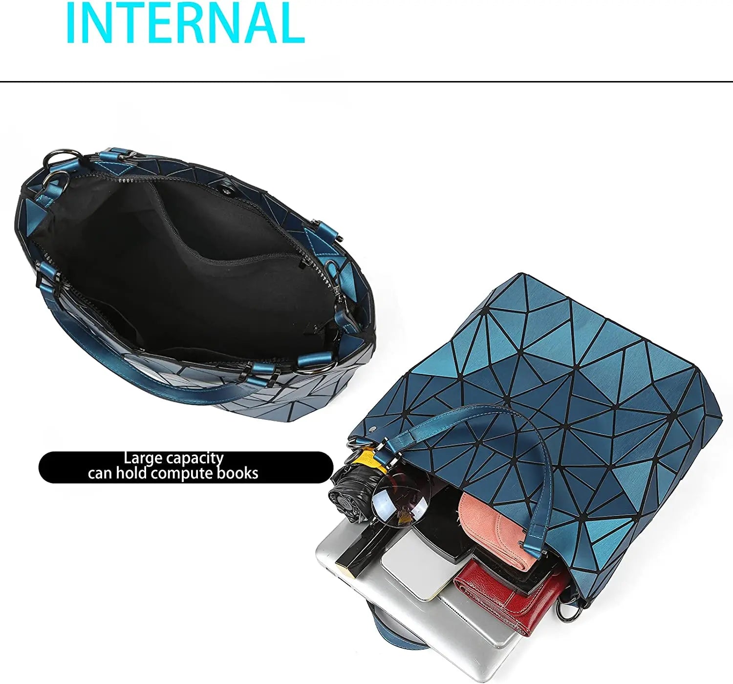 sac a mains femme sac de luxe femme Bao-Sacs à main géométriques argentés pour femmes, sac à bandoulière, messager initié, fourre-tout de luxe, mode, designer, E27, 2023