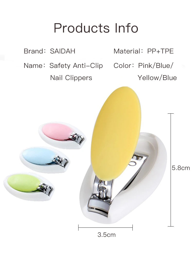 Anti-Clip Mini petit coupe-ongles pour bébé infantile soins de santé enfants doigt coupe-ongles ciseaux