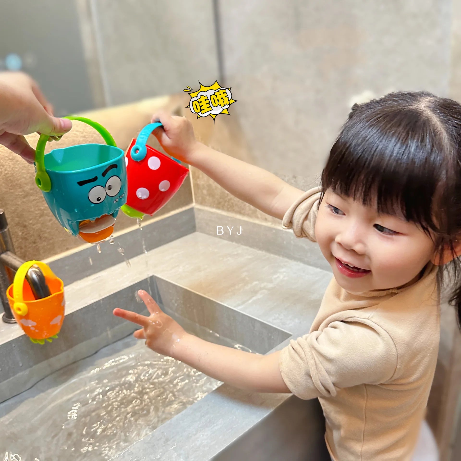 Jouets de bain de douche de bébé, baignoire de bébé, mini jouets de plage étanches E27, jeu de douche d'arrosage, cadeaux de normalisation de l'eau pour les tout-petits