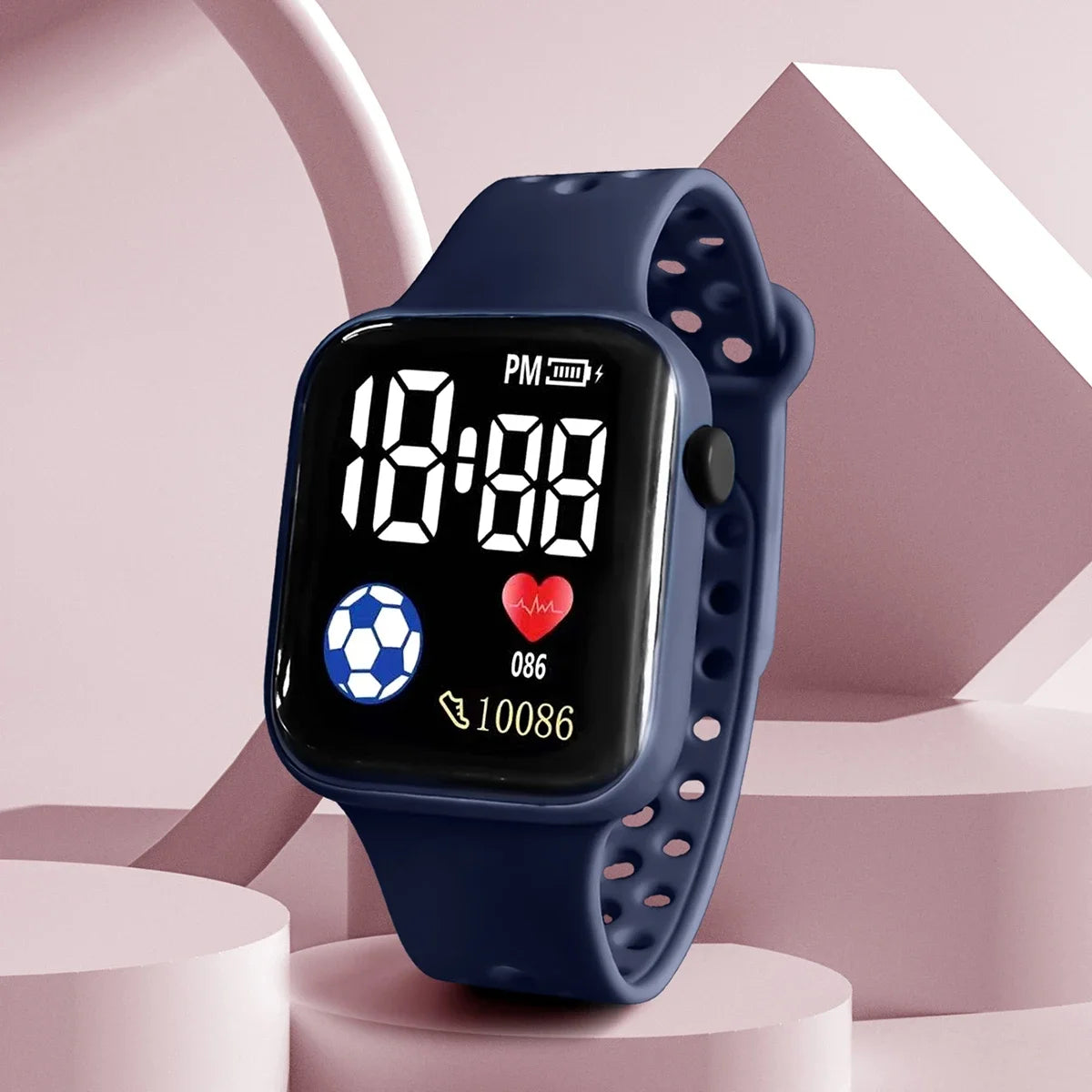 Montres numériques LED pour enfants et adultes, bracelet en Silicone, montre-bracelet électronique de dessin animé, horloge de sport, cadeaux pour garçons et filles