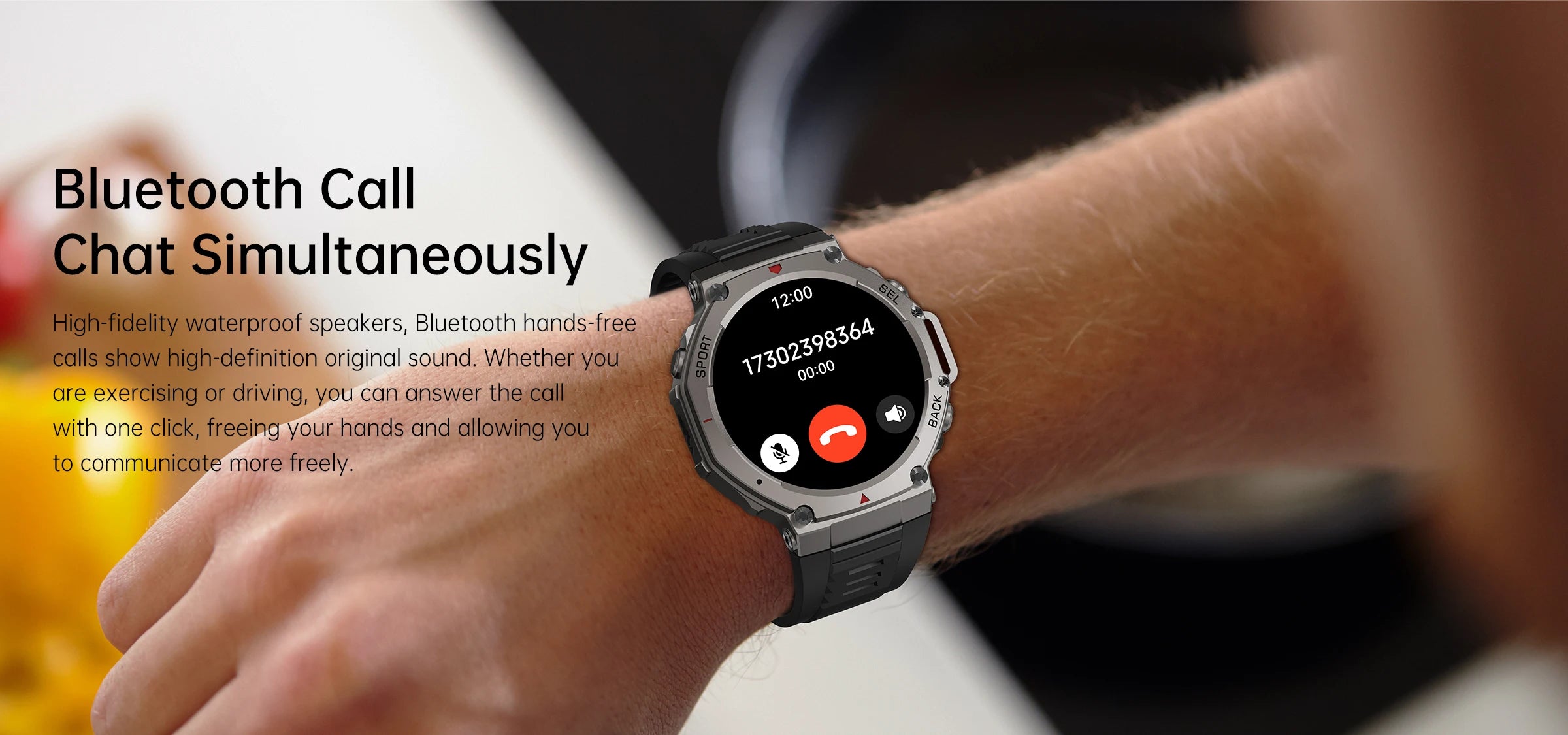 T-rex 3 Ultra GPS montre intelligente intégré double bande GNSS boussole altimètre barométrique 5ATM IP69K étanche AMOLED appel Smartwatch