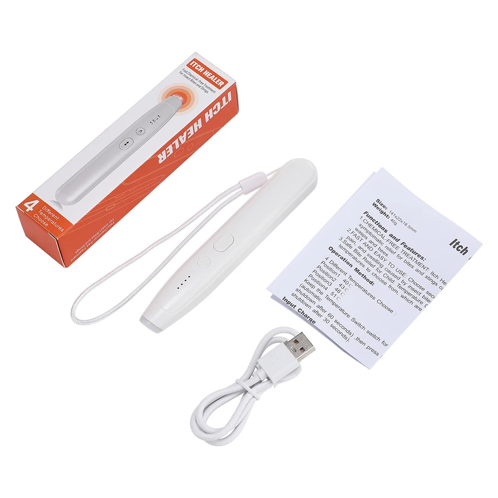 Stylo Portable anti-démangeaisons pour soulager les piqûres d'insectes et les moustiques, stylo Anti-démangeaison naturel pour les voyages de Camping en plein air