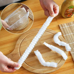 Couvercle alimentaire jetable réutilisable, enveloppe en plastique, couvercles alimentaires élastiques durables pour bols, couvercles d'assiettes élastiques pour sac d'économie de nourriture de cuisine