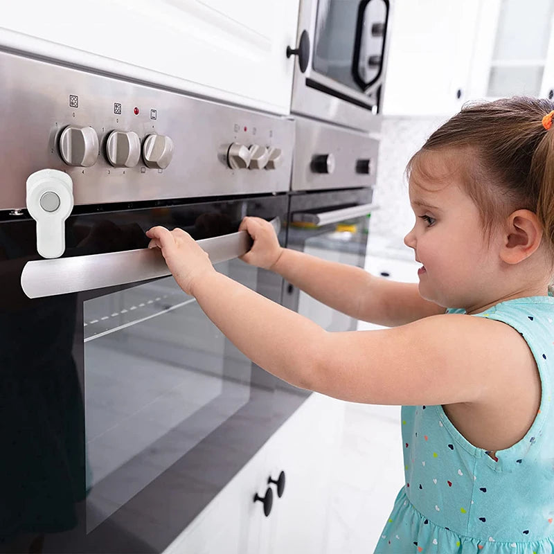 Serrure de porte de four de sécurité pour bébé, pour la cuisine, serrures de sécurité pour enfants, Protection des enfants, soins de sécurité pour enfants, serrure d'armoire à tiroirs