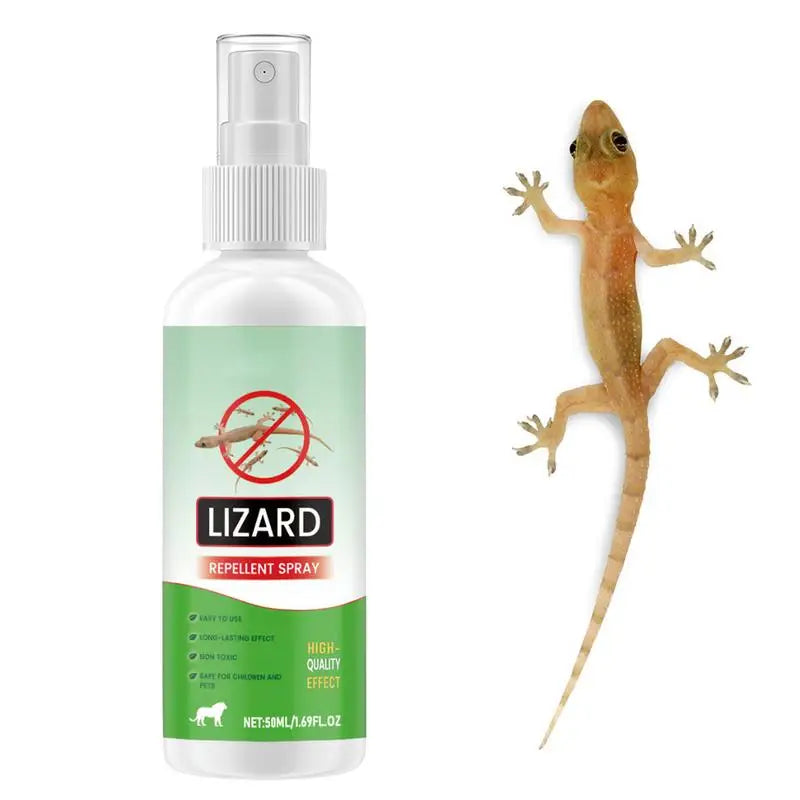 Répulsif pour rongeurs d'intérieur, 50ml, répulsif pour lézards, huile de lavande, Spray Gecko, puissant, dissuasion des reptiles, répulsif sûr pour animaux de compagnie