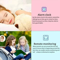 2025New montre originale appel enfants montre intelligente enfants SOS étanche Smartwatch horloge carte SIM localisation Tracker enfant montre 2025