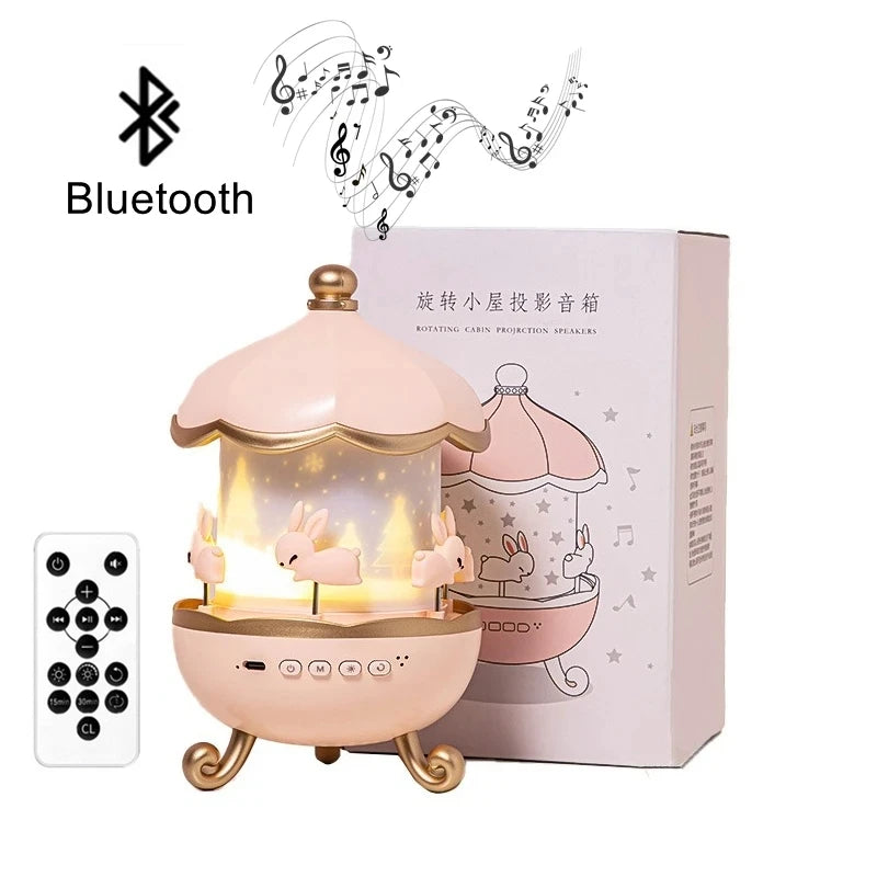 Projecteur de veilleuse pour enfants, chambre d'enfant, Rotation spatiale, lampe de nuit Led rechargeable par USB, 12 films, cadeau d'anniversaire et de noël