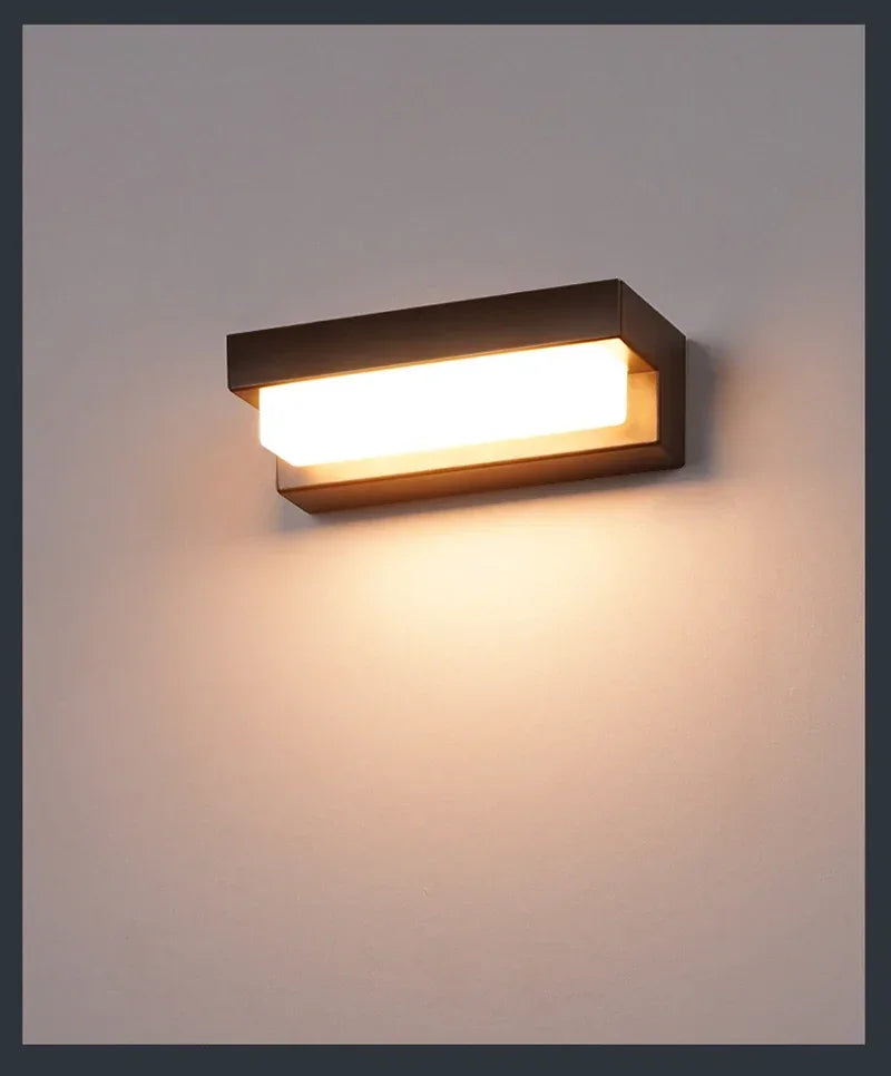 LED extérieur appliques solaires étanche lumière solaire balcon Villa porte cour muré éclairage clôture décor lampe solaire