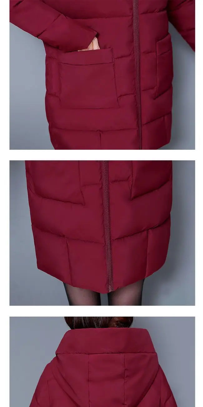 Thiened grande taille vers le bas coton Jaet vêtements d'hiver pour personnes d'âge moyen et ly et mère Sle manteau vêtements d'extérieur