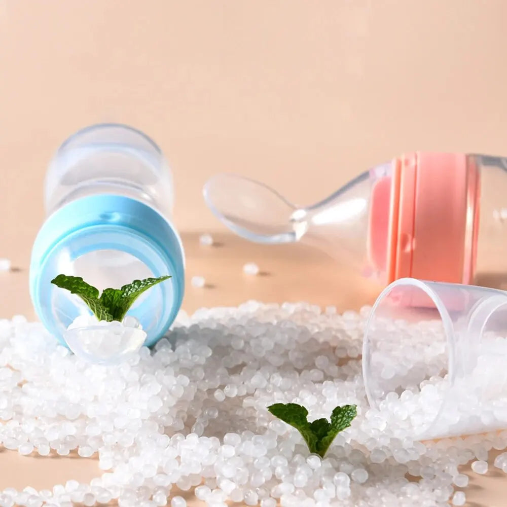 Mangeoire à fruits pour bébé, 90ml, sucette, auto-alimentation, pour instituts de dentition, cuillère à presser