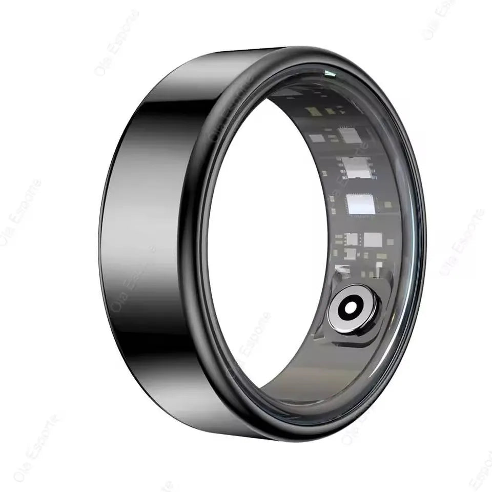 Anneau intelligent de pression artérielle, surveillance de la santé du sommeil, Mode multisport, smartring IP68, étanche, soins à distance pour hommes et femmes