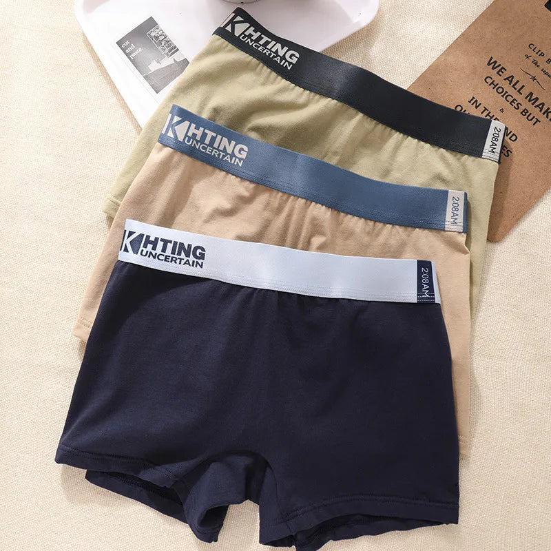 Coton femmes culottes sous-vêtements femmes intimes femme respirant antimicrobien Boyshorts slips Sexy Shorts étudiants boxeurs