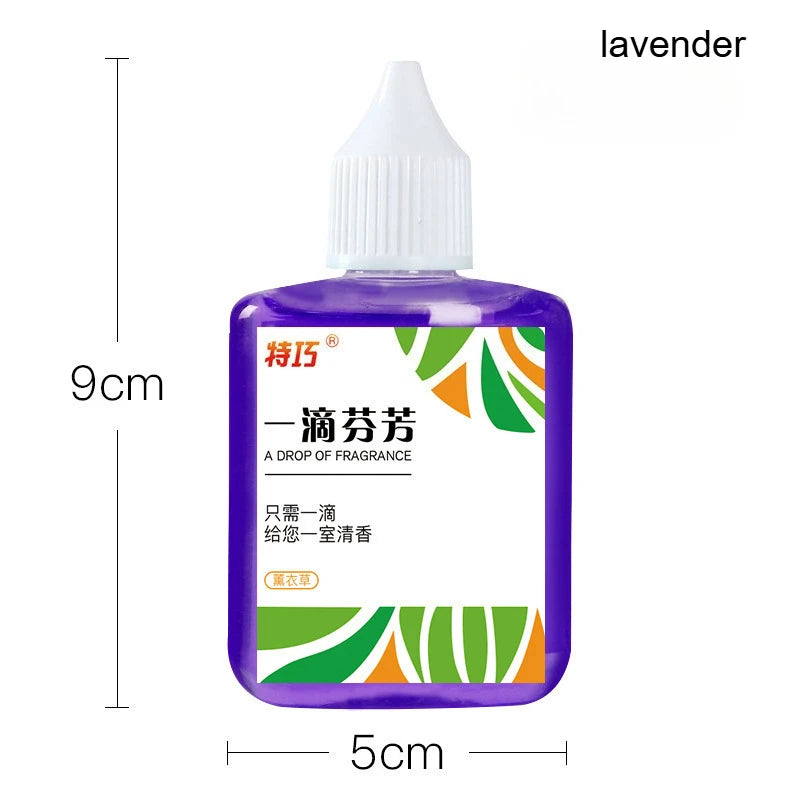 Déodorant de salle de bain une goutte de parfum l'odeur concombre jasmin vert raisin désodorisant durable chambre toilette déodorant arôme