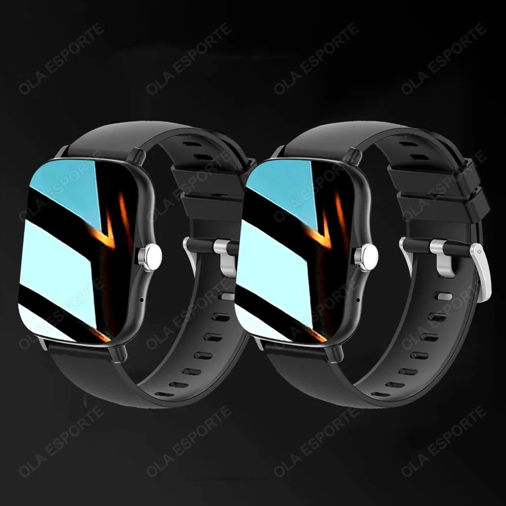 2025 nouvelle montre intelligente hommes femmes cadeaux 1.83 ''écran tactile complet Sport Fitness Tracker Smartwatch hommes BT appels numérique smarthwhatch