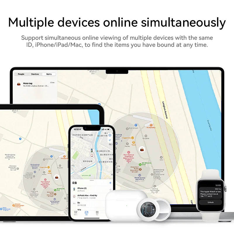 Localisateur intelligent TX02, Mini étiquette de clé GPS, étanche IPX5, Airtag, dispositif Anti-perte, localisateur en temps réel, fonctionne, trouver mon application