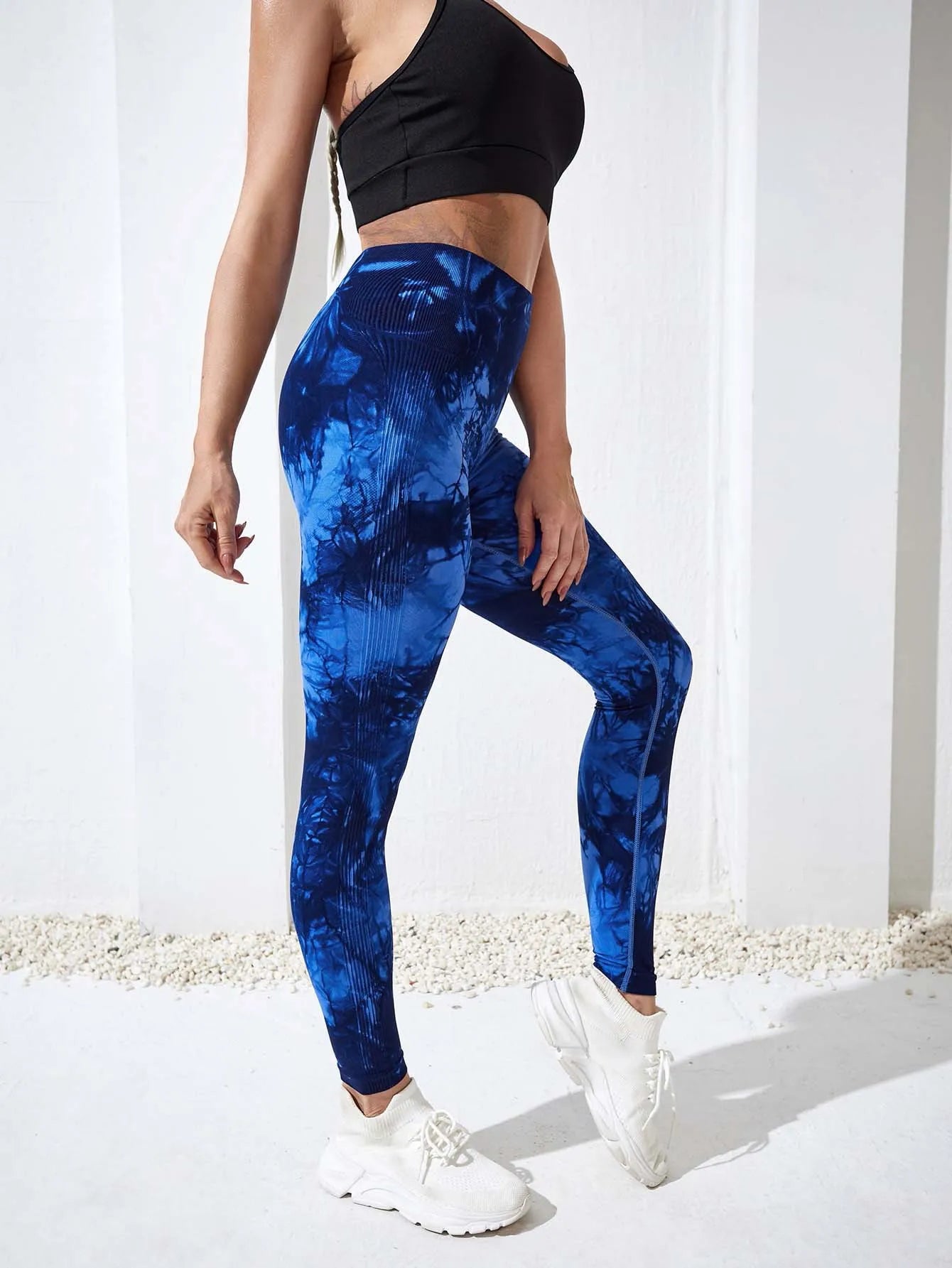 Aught Dye-Leggings de yoga taille haute sans couture pour femmes, pantalons de sport, collants push-up, vêtements de sport, entraînement de fitness, nouveau, 2023
