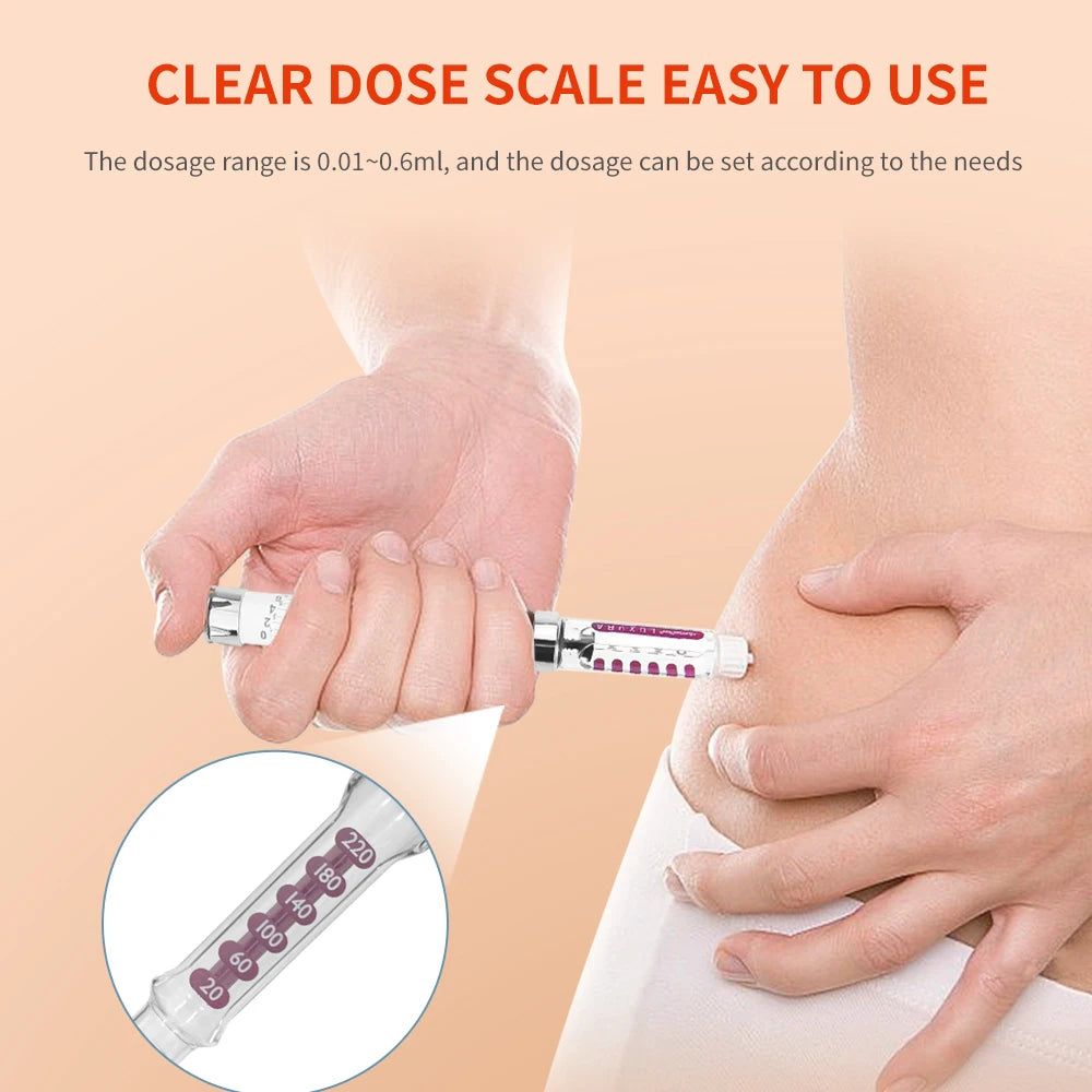 HumaPen – stylo d'injection de sucre dans le sang pour adultes, 3ml, dose contrôlée, soins de santé indolores, diabète et perte de poids