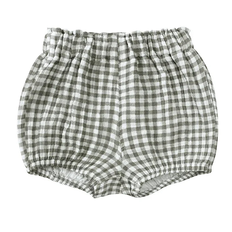 Short d'été en coton et lin pour bébé, vêtements de salon respirants pour enfants de 3 à 6 ans, pantalons coréens mignons en PP, pour garçons et filles, 2025
