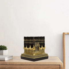Statue de table artisanale, modèle de réplique islamique Kaba, pour la maison,