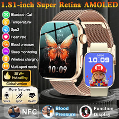 Montre intelligente montre Version mondiale hommes femmes HD AMOLED affichage fréquence cardiaque Bluetooth appel GPS piste étanche sport montres intelligentes