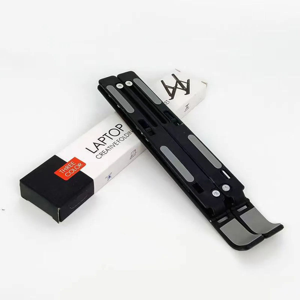 Support pour ordinateur portable, sept niveaux réglables, support pliable pour tablette de rehaussement et de refroidissement pour ordinateur portable