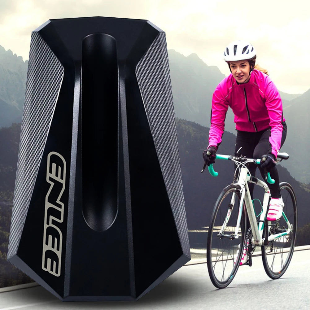 Bicycle front wheel riser for nighttime training, night bike stand, bike stabilizer, bike trainer