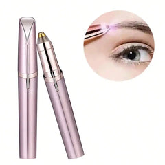 Tondeuse à sourcils électrique pour femmes, crayon façonnant les sourcils, épilateur pour le visage, rasoir automatique, couteau de poche