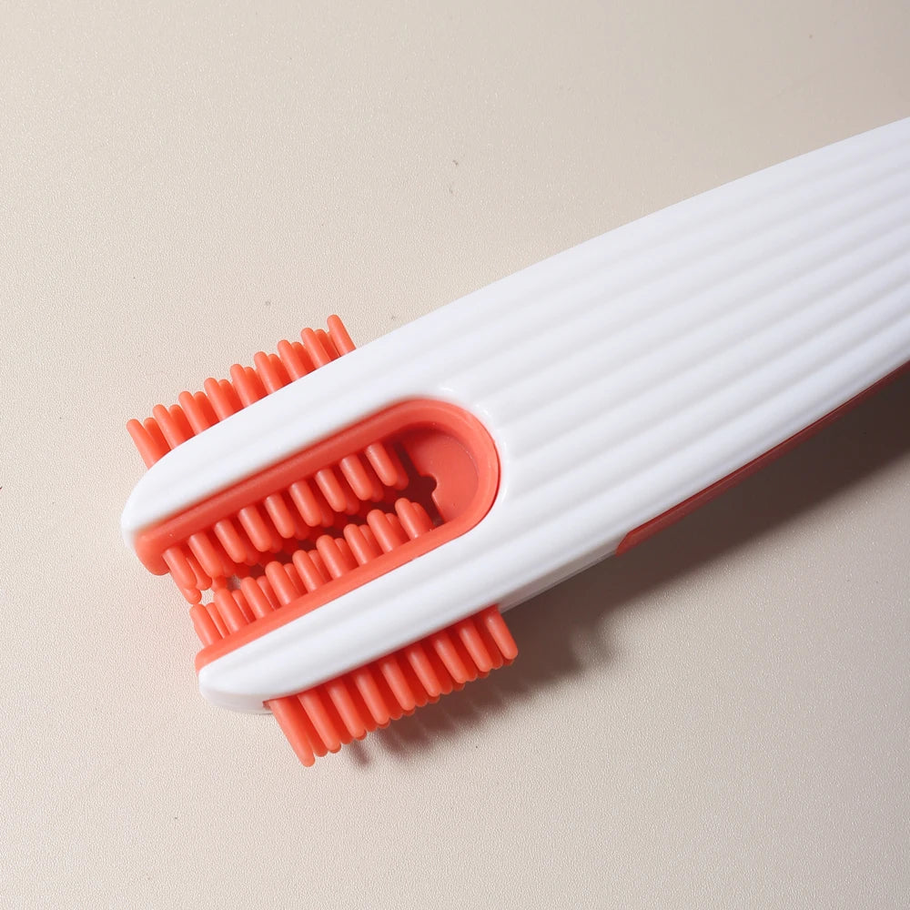 Ensemble de nettoyage de biberons 4 en un, brosse à sucette portable en Silicone, brosse en paille, rinçage de biberon rotatif à 360 degrés