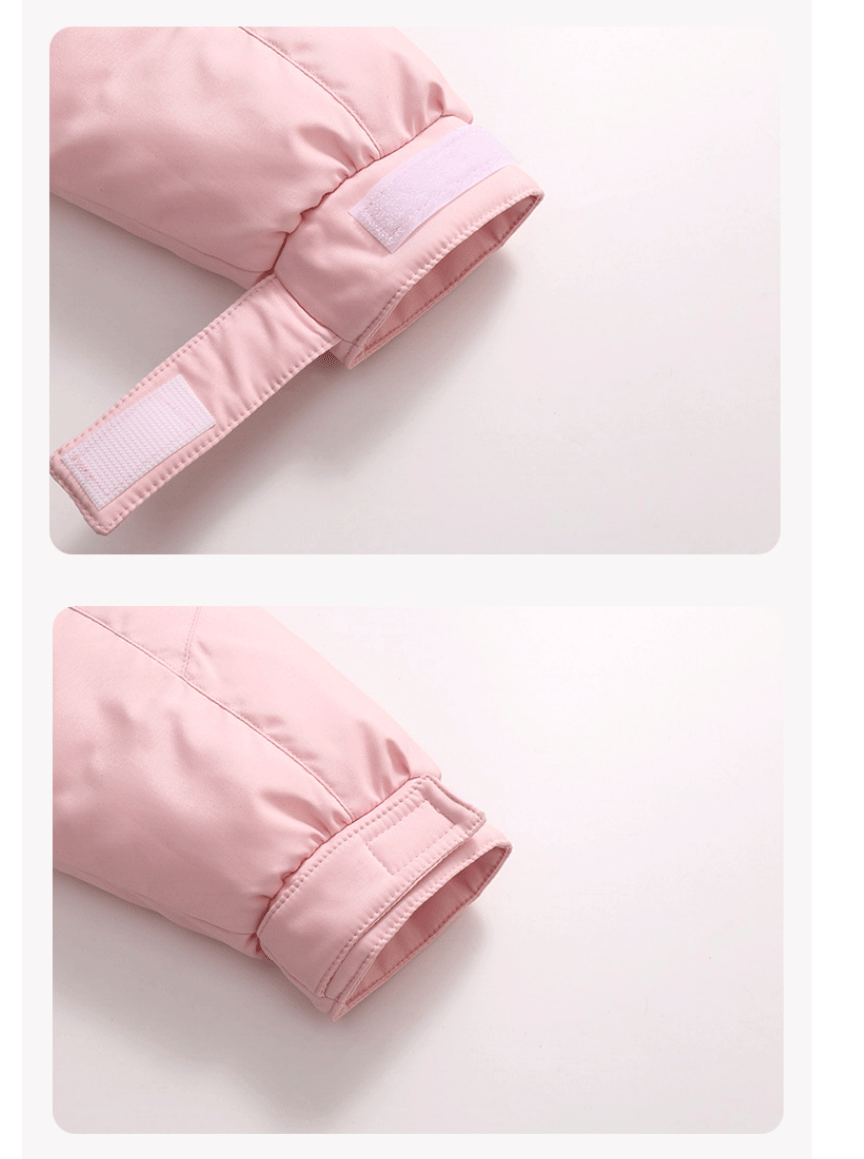 Ensembles de vêtements pour tout-petits, combinaisons de neige d'hiver pour bébés filles, doudounes chaudes, combinaisons à capuche en fourrure optique, combinaisons trempées, 0-3 ans