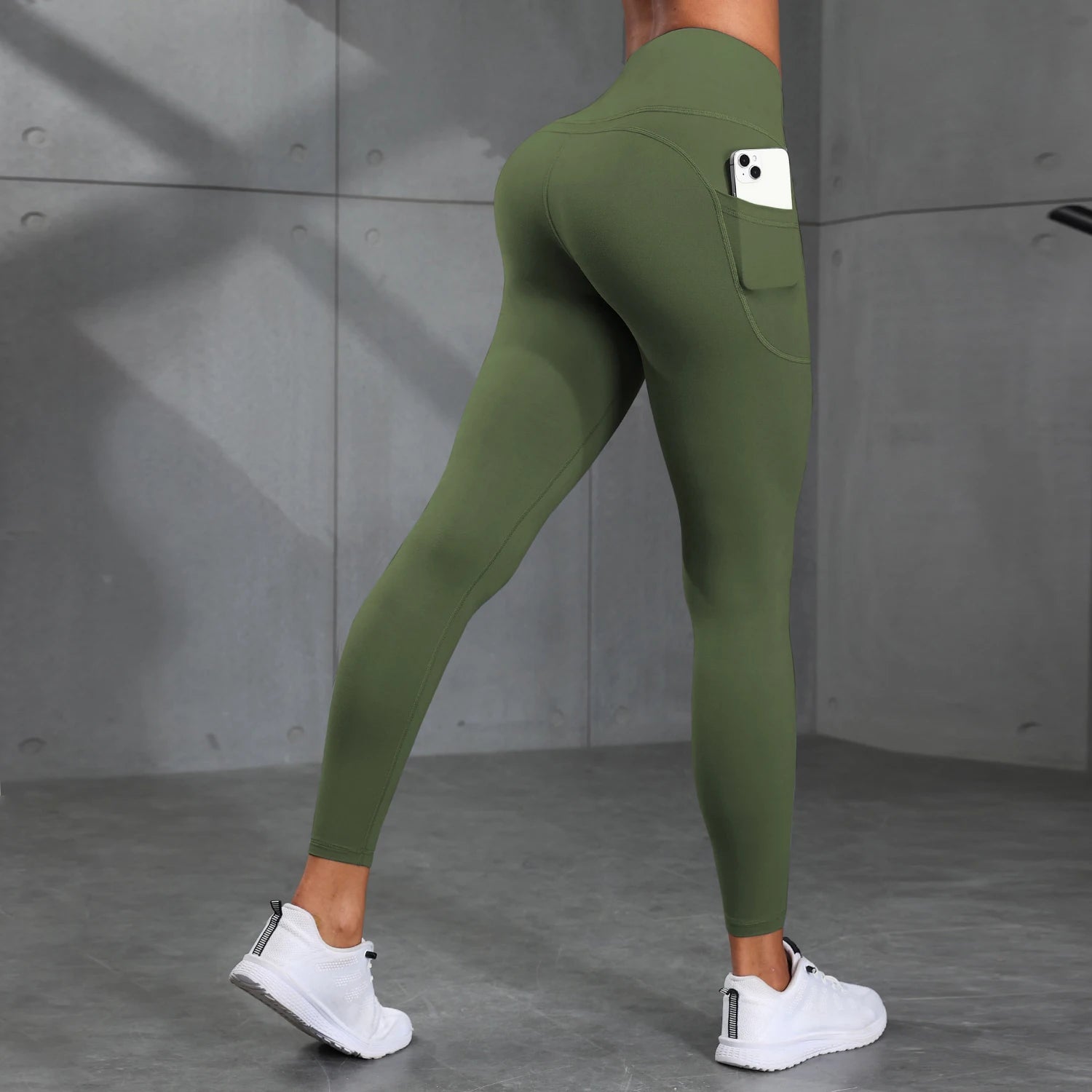 Pantalon de Yoga taille haute avec poches pour femmes, Leggings de Compression pour le sport, le Fitness, la course à pied