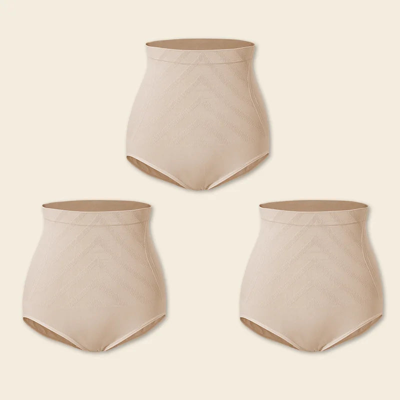 1/3 pièces minceur taille haute ventre contrôle culottes femmes slips culotte Shaper sous-vêtements amincissants bout à bout ventre gaine amincissante
