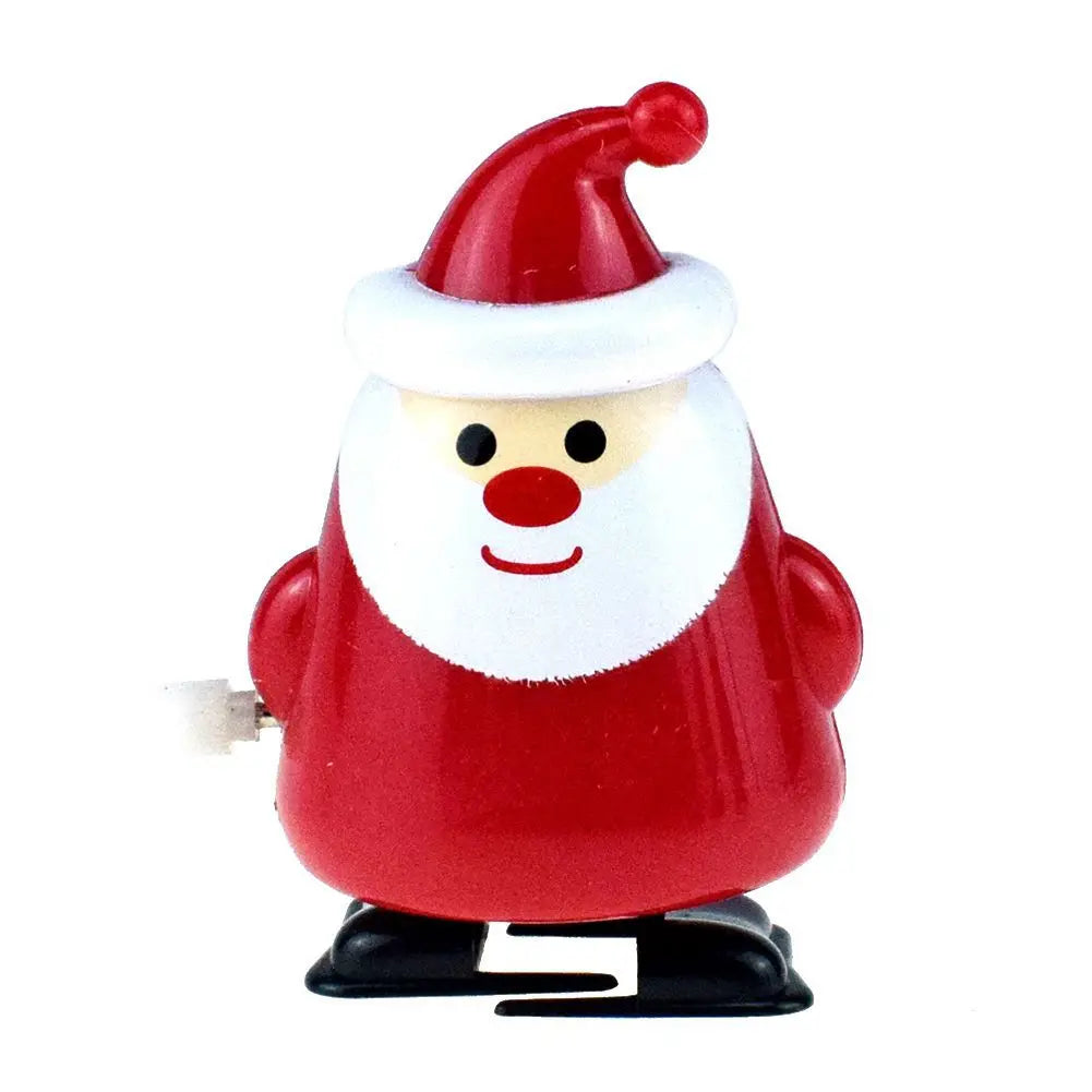 Jouets d'ornement de Noël pour enfants, père Noël sautant, wapiti, bonhomme de neige, fournitures de fête de la maternelle, cadeaux du Nouvel An