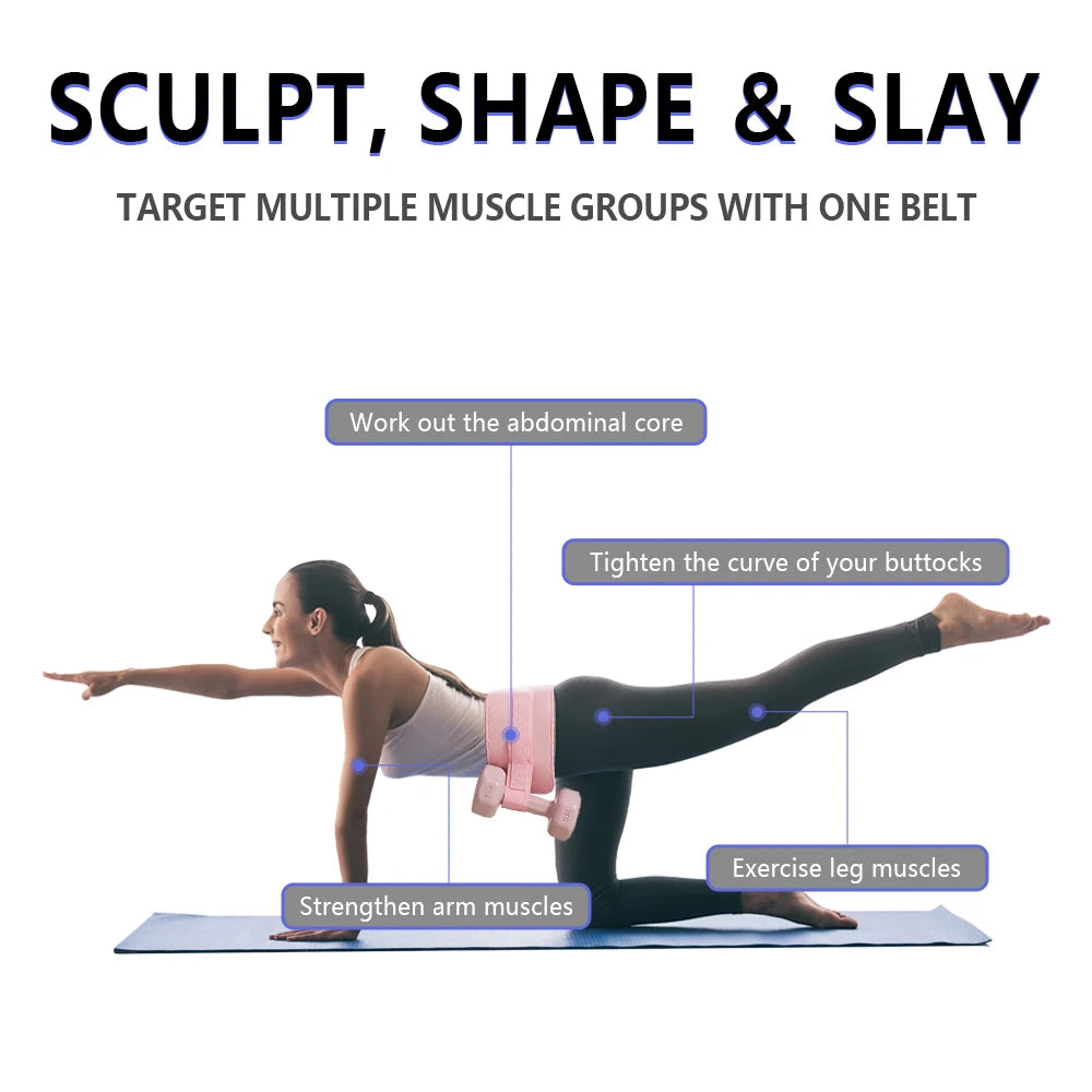 Exercise hip push belt - thickened and widened dumbbell hip push belt, comfortable for dumbbells, kettlebells, gym or home workouts