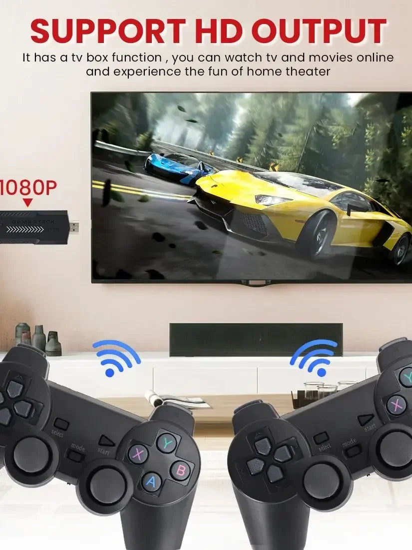 X2 Plus 256G 128G 64G GD10 Pro 4K lecteur de jeu 3D HD rétro Console de jeu vidéo contrôleur sans fil TV 50 émulateur pour enfants cadeaux