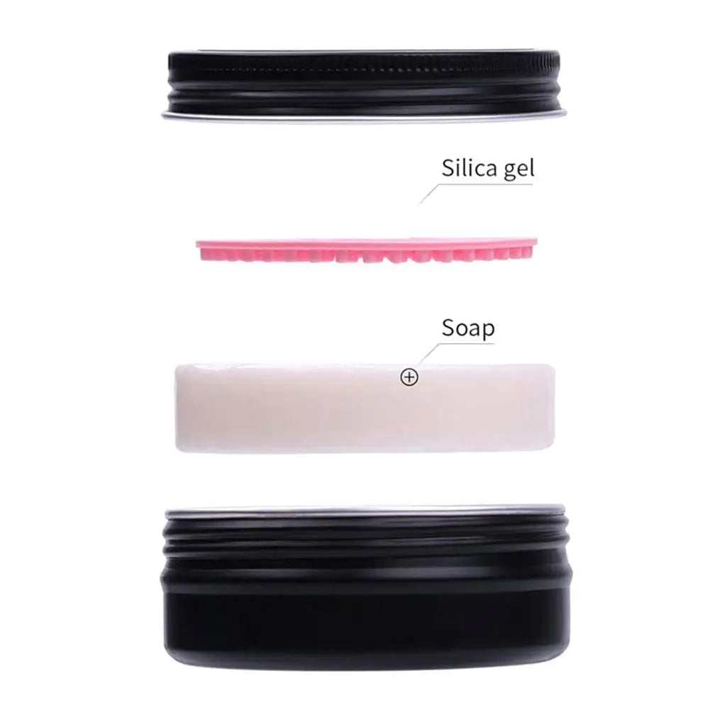 Nettoyeur de pinceaux de maquillage, shampoing, savon, brosse solide, nettoyage et barre, brosse cosmétique, élimine le nettoyage sale, tampon de taches de couleur