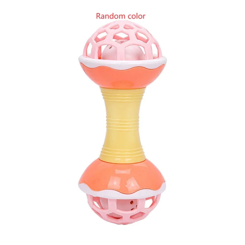 Jouets pour bébé de 0 à 12 mois, hochet rotatif, balle, activité de préhension, jouet de développement pour bébé, anneau de dentition en Silicone, jouets sensoriels pour bébés