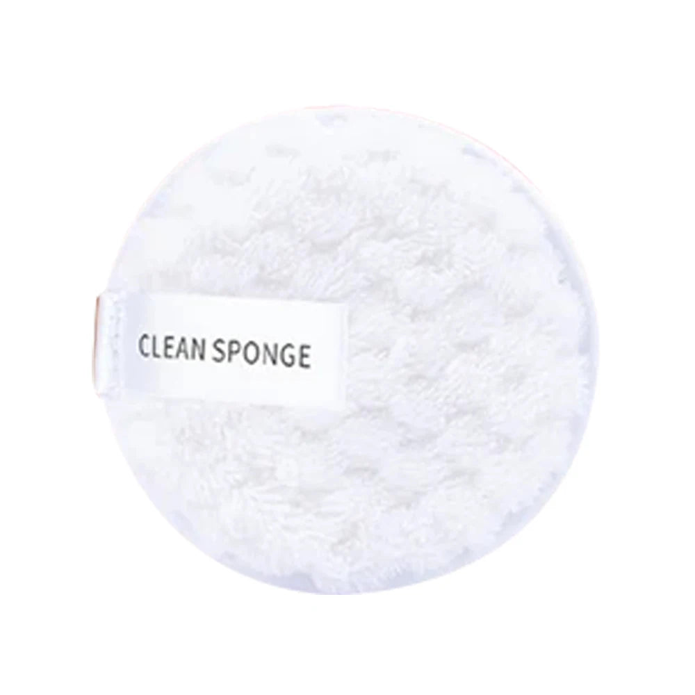 Tampon de coton en microfibre démaquillant, cosmétiques, serviette de maquillage lavable, éponge de nettoyage, outil de soins de la peau, gant de toilette, 1/4 pièces