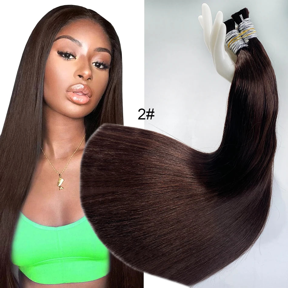 613 Straight Human Hair Bundles, No Weft, 100% Virgin, Highlighting Original Russian Natural Unprocessed Blonde Loose Extensions