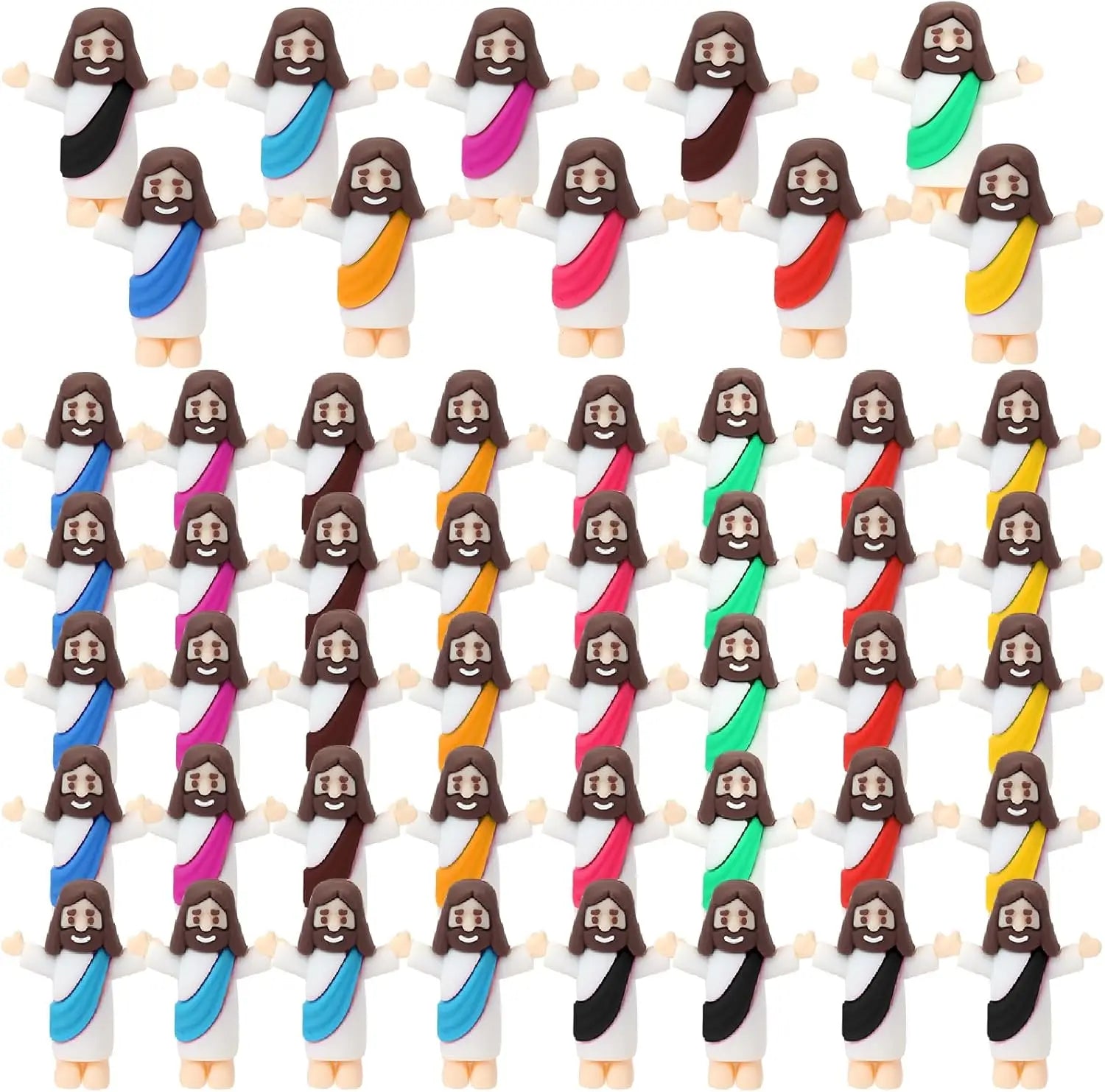Easter Jesus Toys, Mini Easter Jesus Figurines, Decorative Multifunctional Party Favors, Sunday School Crafts, Multiple Specifications
