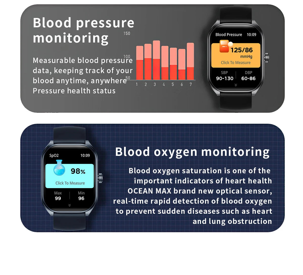Montre intelligente 2.01 ''AMOLED écran incurvé IP68 étanche Bluetooth 5.3 appel AI Vioce Assistant Fitness Smartwatch pour hommes