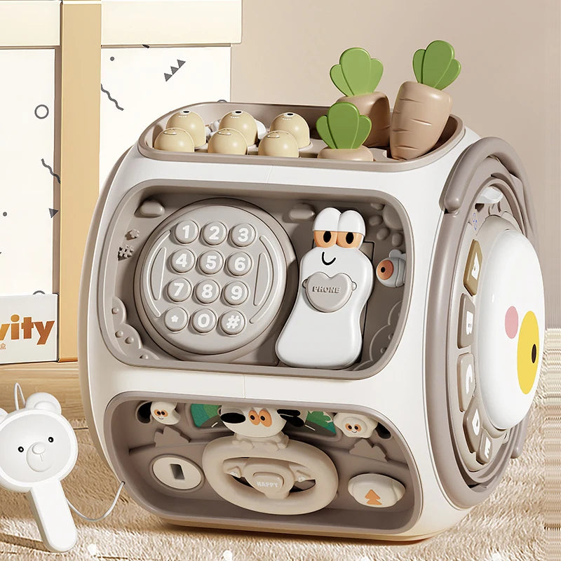 Jouets sensoriels Montessori pour enfants, jeux de développement cognitif avec tri des couleurs et activités d'apprentissage des formes, cadeaux de 3 ans