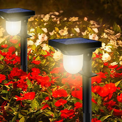 Lampes solaires extérieures jardin solaire alimenté applique étanche capteur de mouvement voie lumière paysage chemin cour arrière-cour pelouse