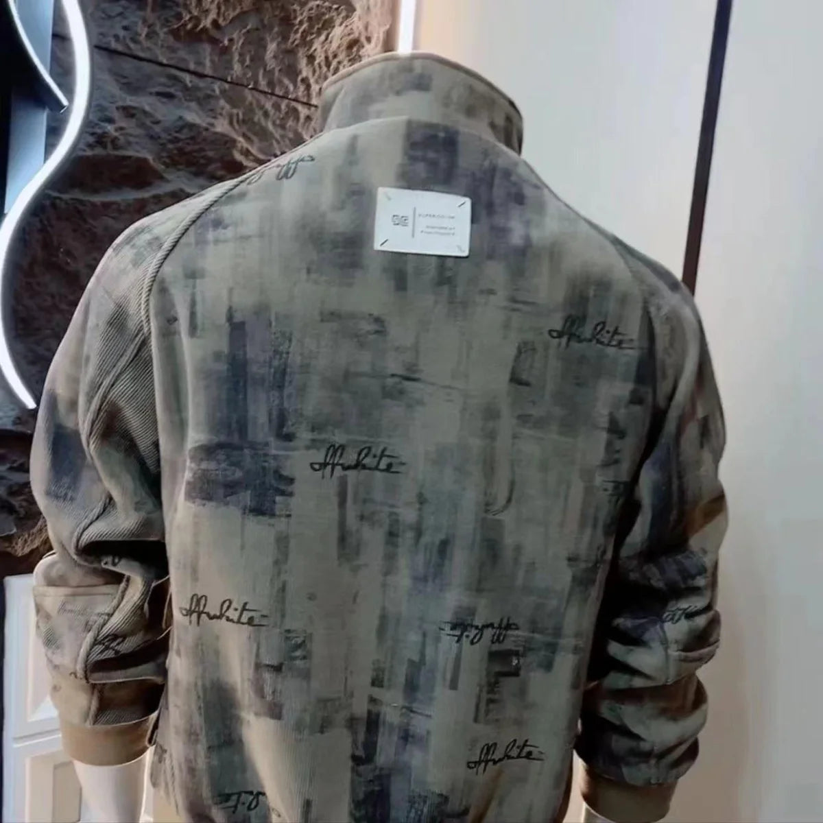 Veste de marque à la mode pour hommes, nouveau modèle rétro décontracté à manches longues, Niche belle