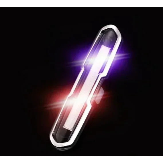 Enquêter arrière LED étanche pour vélo, aste par USB, éclairage de vélo clignotant, lampe à iode de sécurité, accessoires de lanterne de vélo